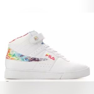 Women's Fila Vulc 13 Rogue Hightop Paisley Sneakers